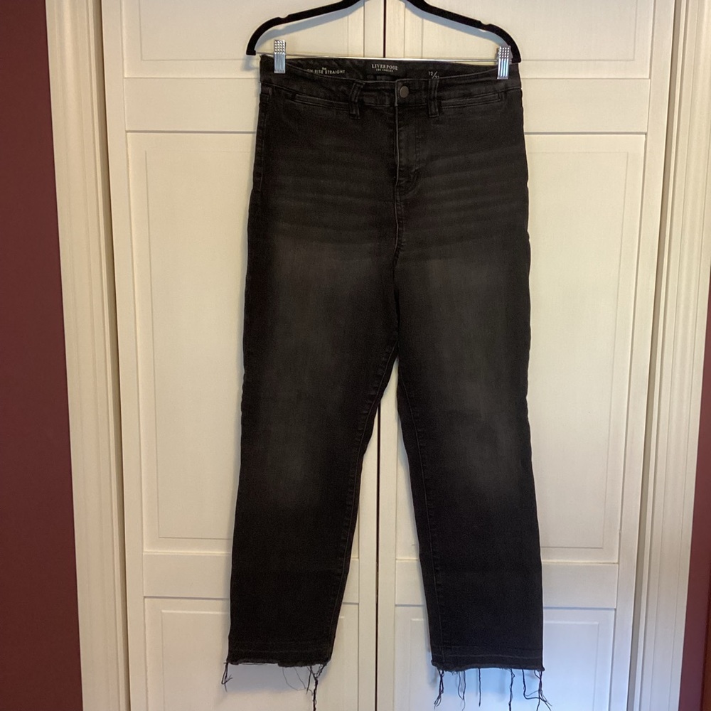 Liverpool High-Rise Straight Jeans